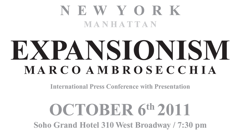 Soho Grand Hotel – New York<br/>Presentazione Espansionismo